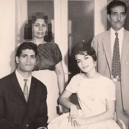 عکس عروسی احمد پژمان و هما بحرینی
